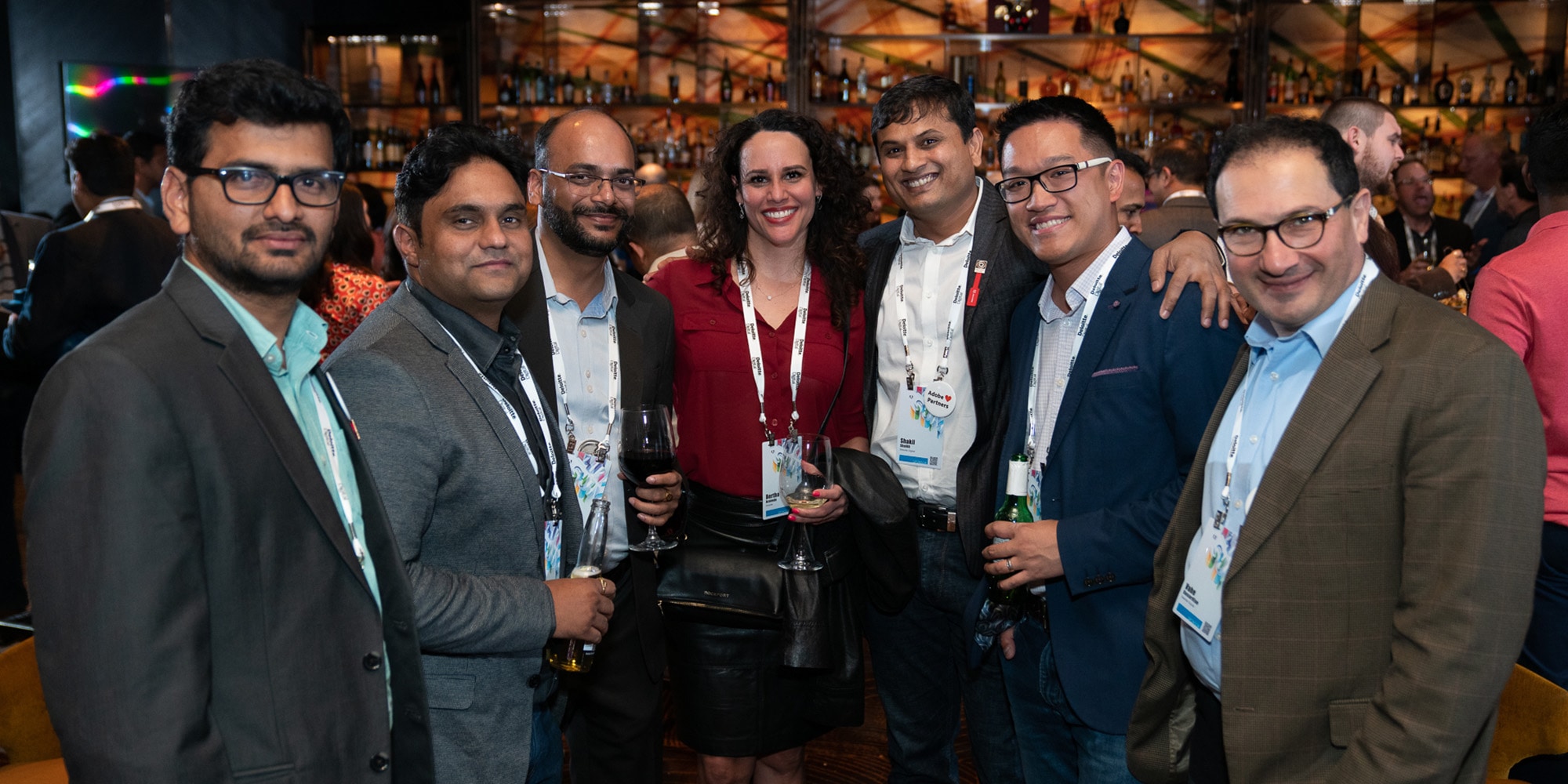 All smiles as we connect with our global counterparts at the Welcome Receptions!