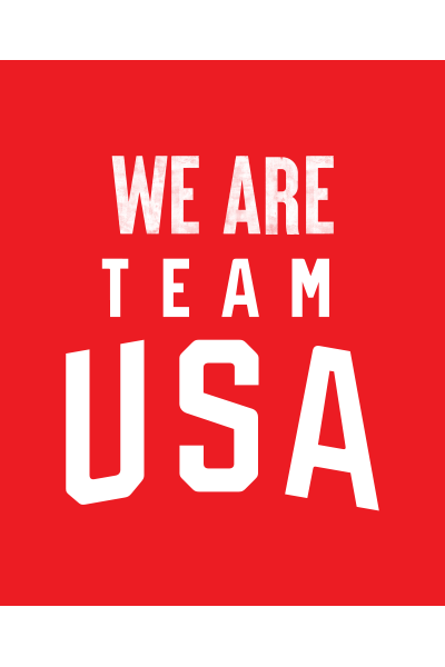 We are team USA logo